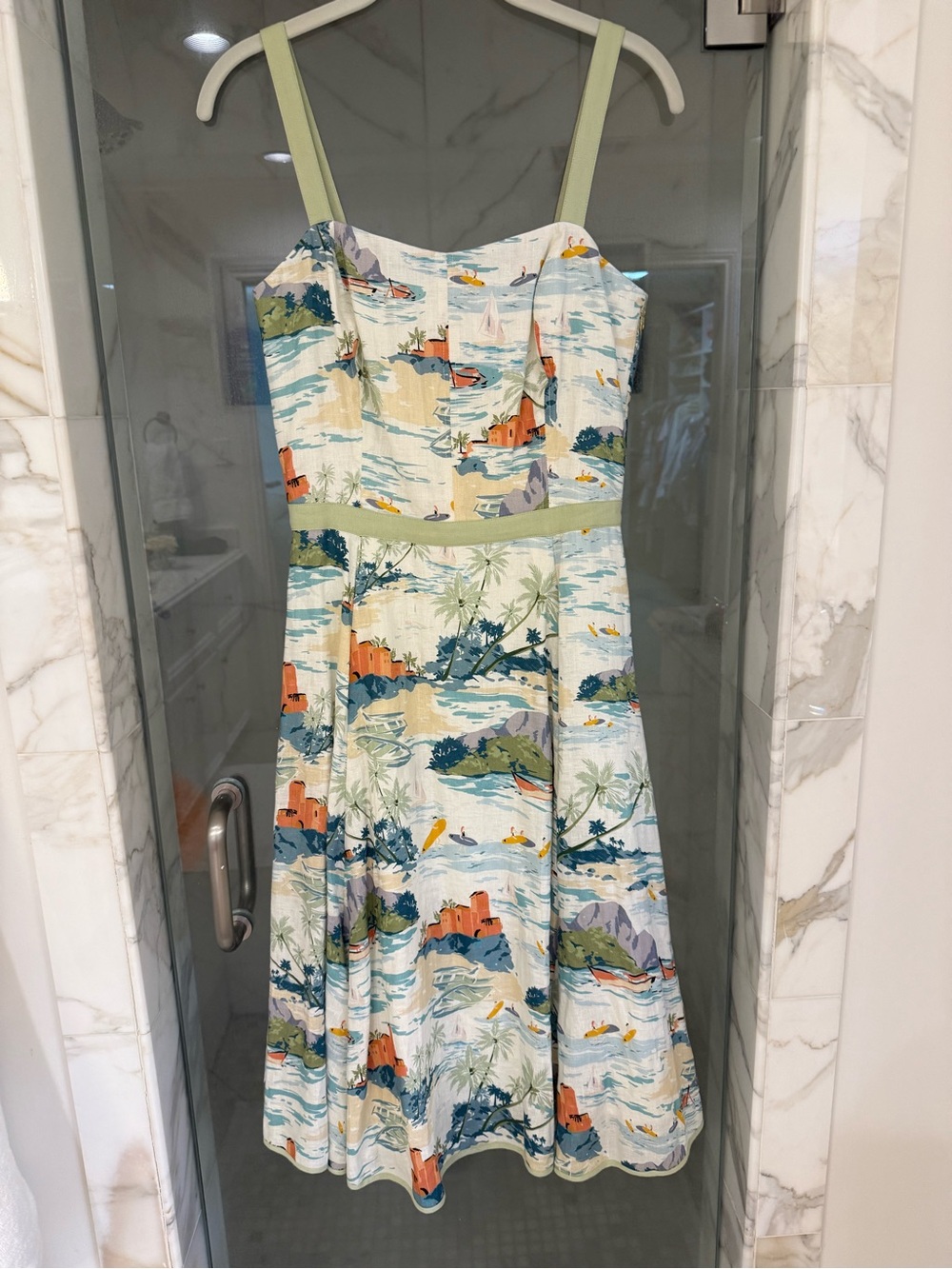 Ephemera from The Avenue by Lyndsey Zorich Coastal Print Cotton